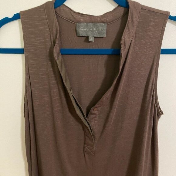 Anthropologie Split Tone Tank (S) - Picture 3 of 9